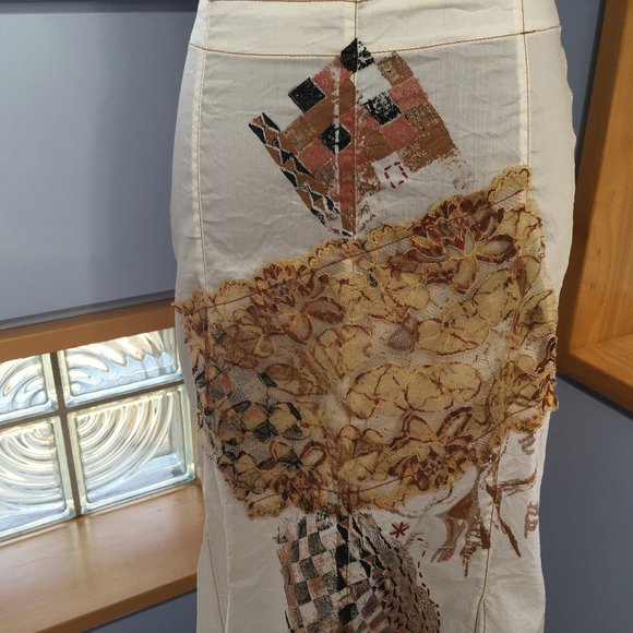 OHDD White Maxi Skirt Size S - Picture 6 of 10